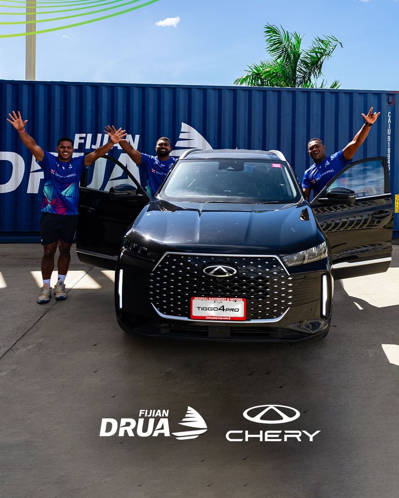 Chery and the Fijian Drua
